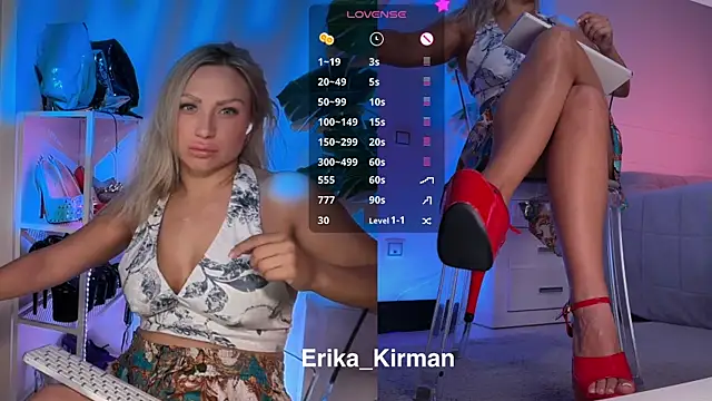 Вебкам-шоу Erika_Kirman