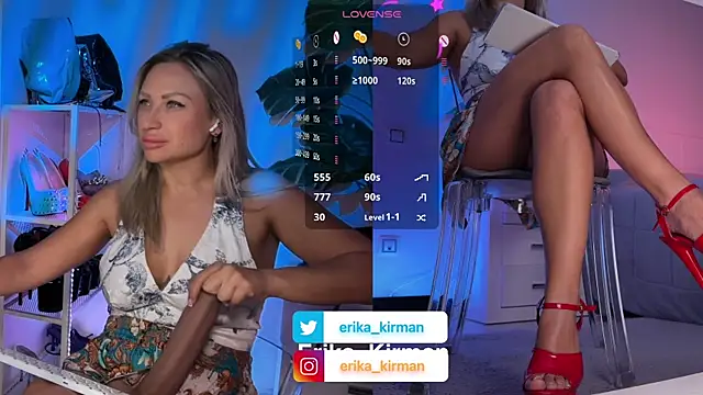 XXX chat uživo modela Erika_Kirman