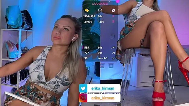 Erika_Kirman Adlı Modelin Canlı XXX Sohbeti