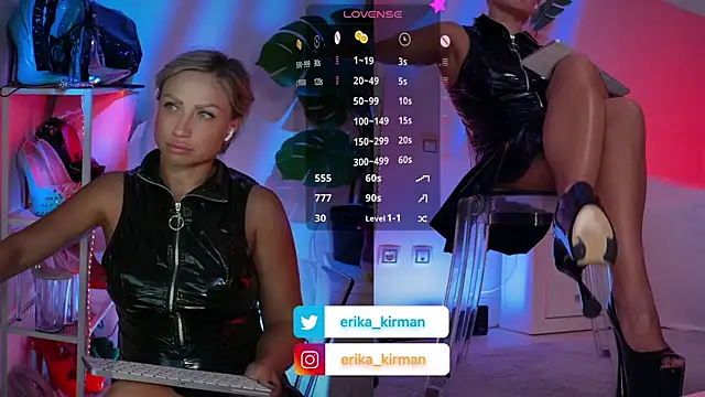 Erika_Kirman Adlı Modelin Canlı XXX Sohbeti