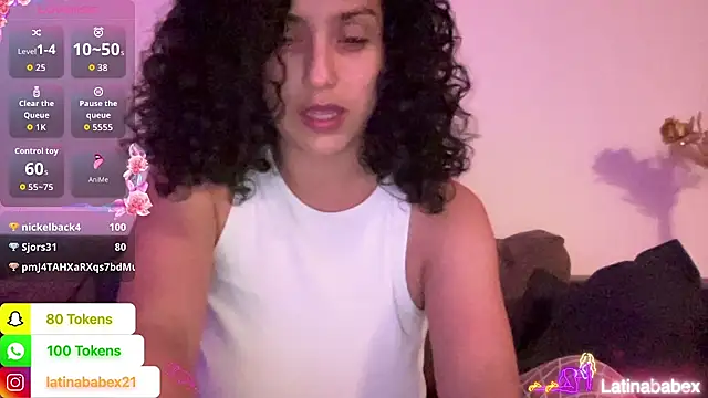 Latinababex Webcam Show