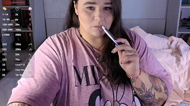 Show de naughtykiss na webcam