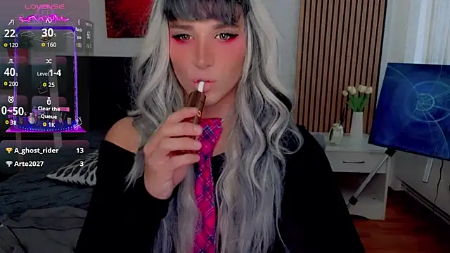 Show modela HelenSpellman na web-kameri