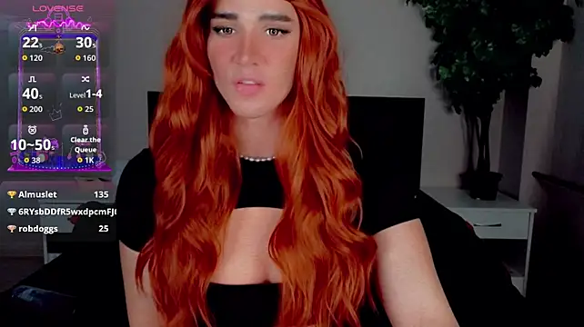 Show modela HelenSpellman na web-kameri