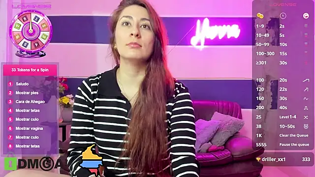 Chat XXX en directo de camiladeluca