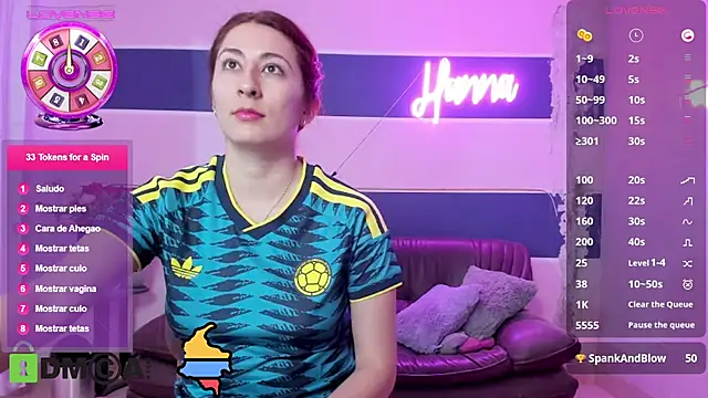Chat +18 de camiladeluca ao vivo