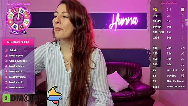 แชท XXX สดของ camiladeluca