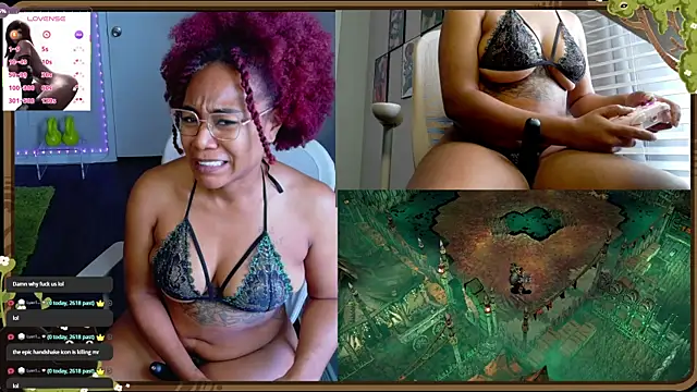 XXX chat uživo modela Cheybaaee