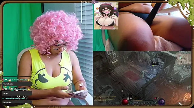 Show de Cheybaaee na webcam