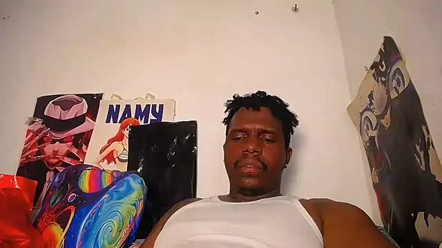 BlackRunning webcam show