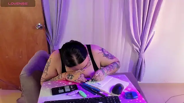 Show de MiaYMolly na webcam
