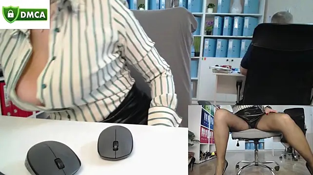 secret-office webcam show