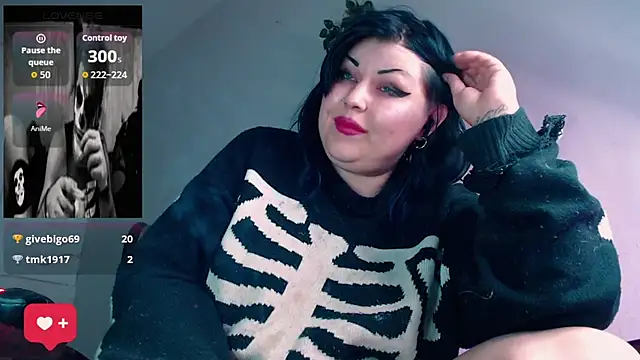 Chat +18 de Psychobitch7 ao vivo