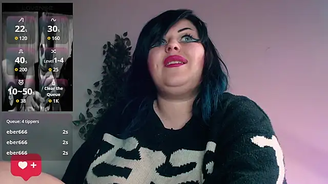 Show Webcam de Psychobitch7