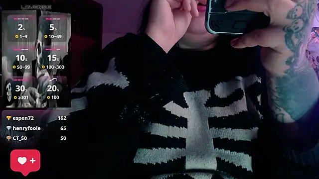 Psychobitch7's Webcam Show
