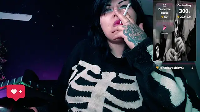 Pokazy przed kamerką – Psychobitch7
