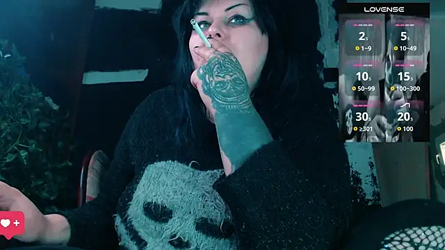 Psychobitch7's Webcam Show