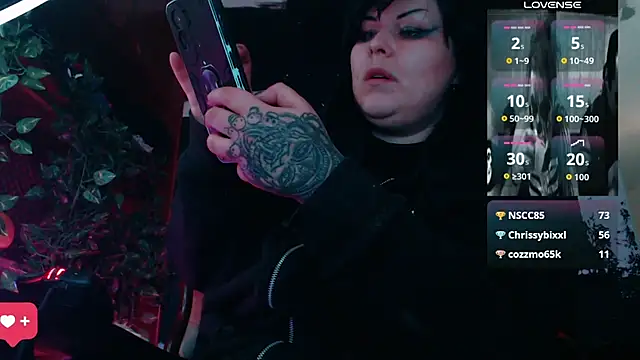 Psychobitch7's Webcam Show
