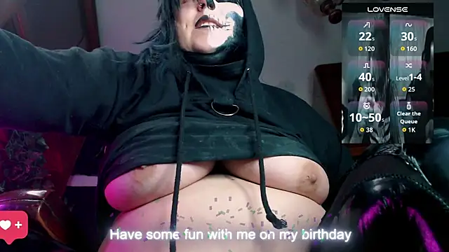 Psychobitch7n Webbikameraesitys
