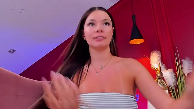 Show de MiaMuse na webcam