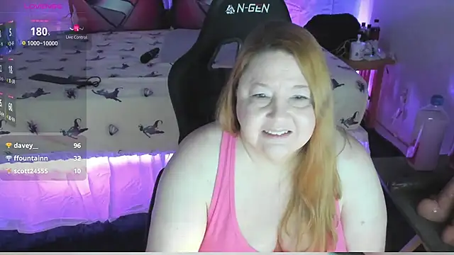 KurvyKandie Pertunjukan Webcam