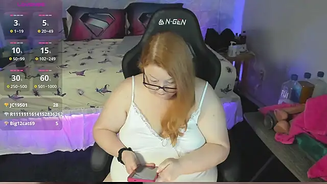 Show webcam de KurvyKandie
