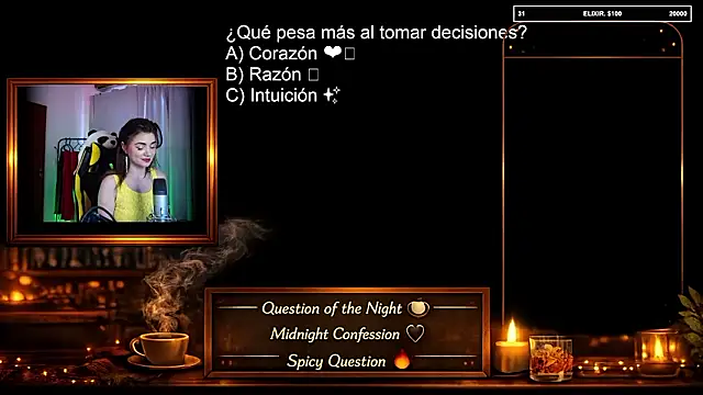 Show de Angelaxxdemir na webcam