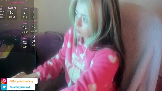 XXX chat uživo modela Sammysammy_