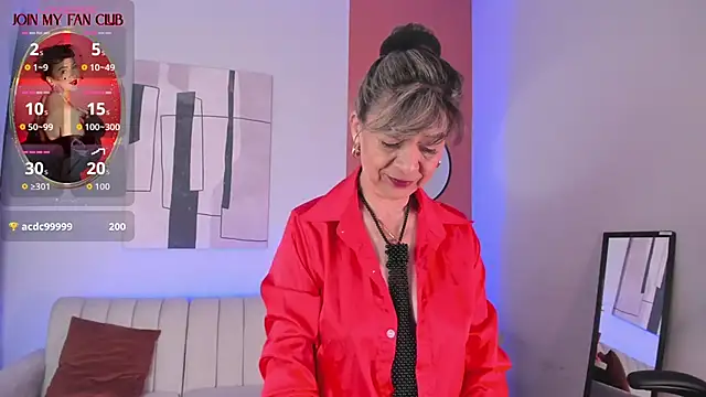 Pertunjukan Kamera Web GraceElizabeth_