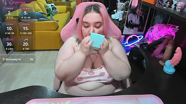Softie_Sofy Pertunjukan Webcam