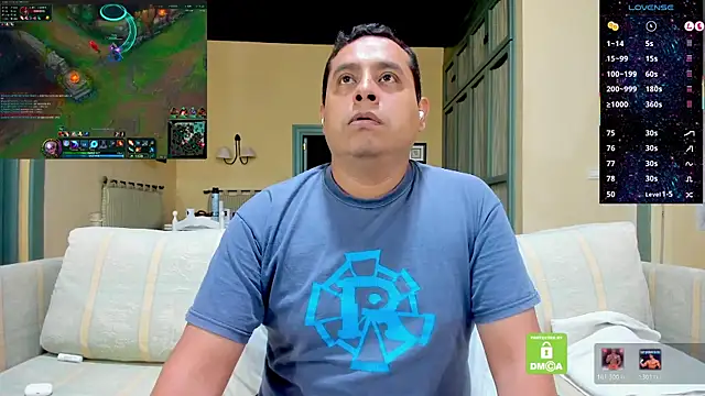 Show de brad_latino na webcam