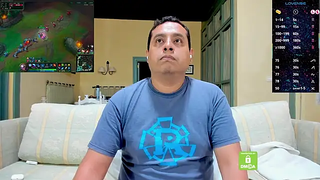 Show de brad_latino na webcam