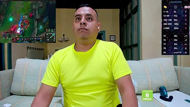 brad_latino: διαδικτυακό σόου στην κάμερα