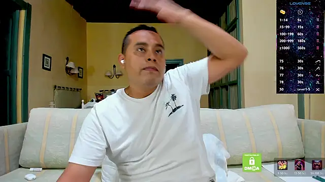 brad_latino: διαδικτυακό σόου στην κάμερα