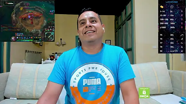 הופעת וובקאם של brad_latino