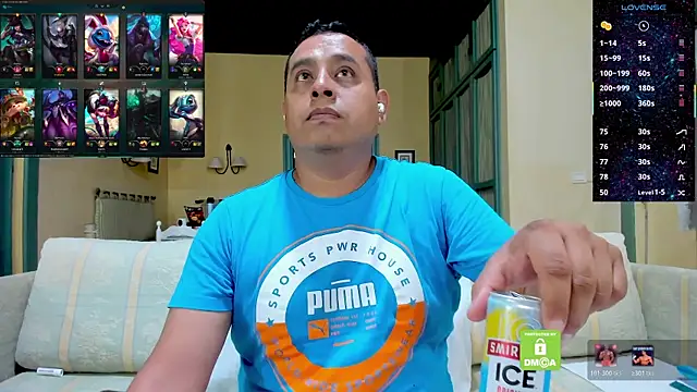 Pokazy przed kamerką – brad_latino
