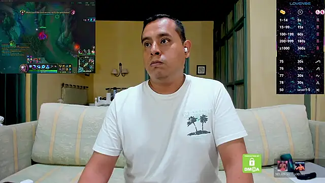 brad_latino: διαδικτυακό σόου στην κάμερα