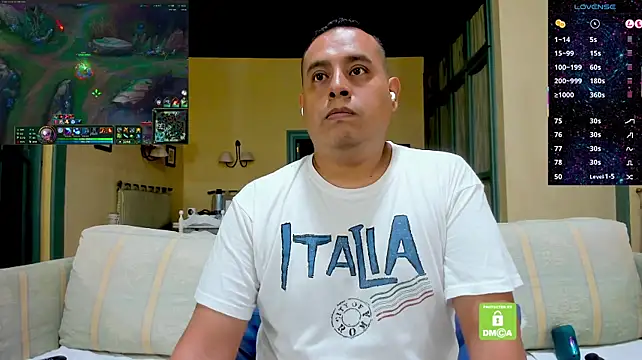 הופעת וובקאם של brad_latino