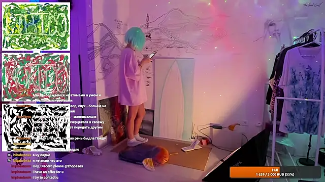 Show de AnnexedPistol na webcam