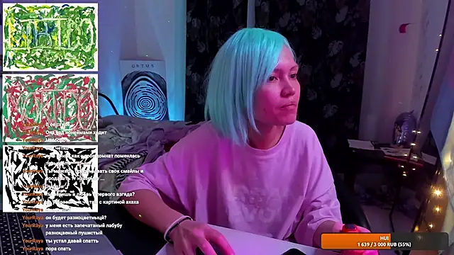 Show modela AnnexedPistol na web-kameri