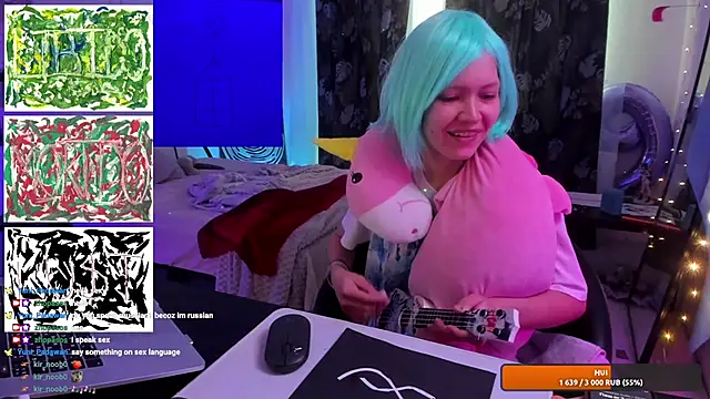 Show de AnnexedPistol na webcam