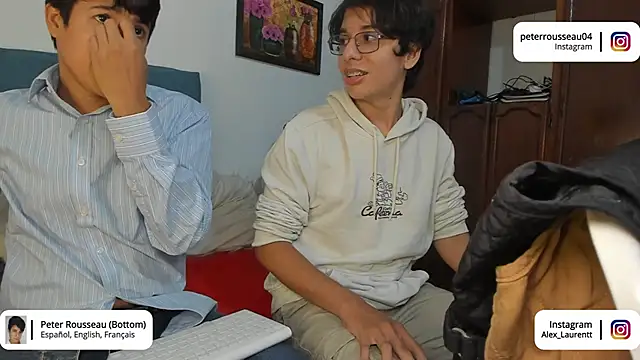 Max_and_Peter Webcam-Show