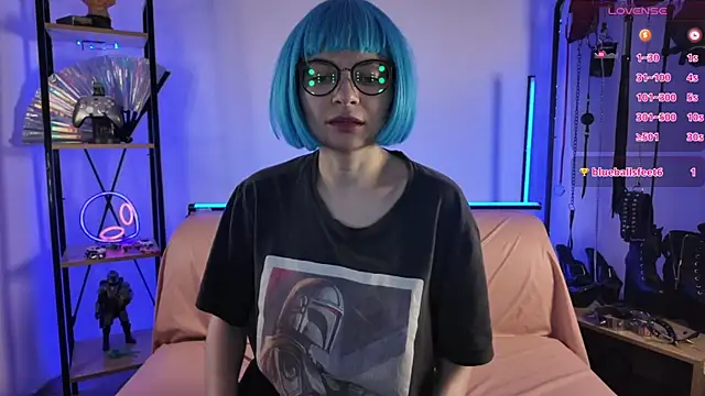CyberXGoddess élő XXX-chatje