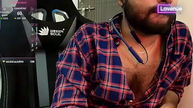 Show de SilverShade3 na webcam