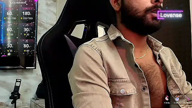 Show de SilverShade3 na webcam