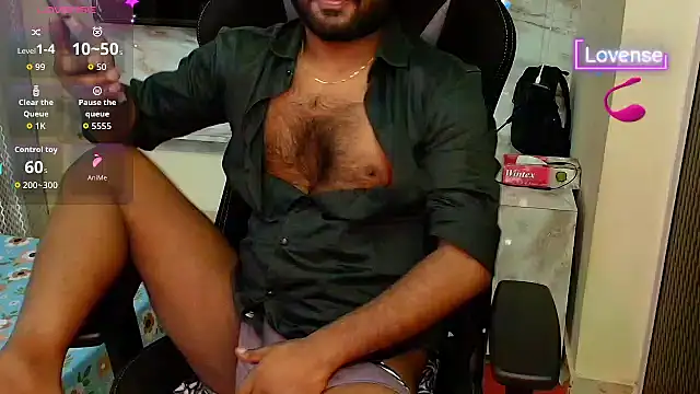 Show de SilverShade3 na webcam