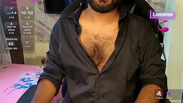 Show de SilverShade3 na webcam
