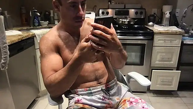 BigGuyMuscleのウェブカメラショー