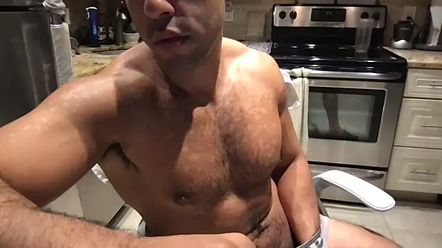 BigGuyMusclen Webbikameraesitys
