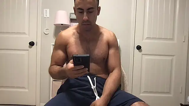 Show webcam de BigGuyMuscle